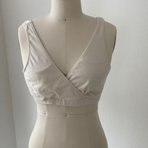 Organic cotton bra